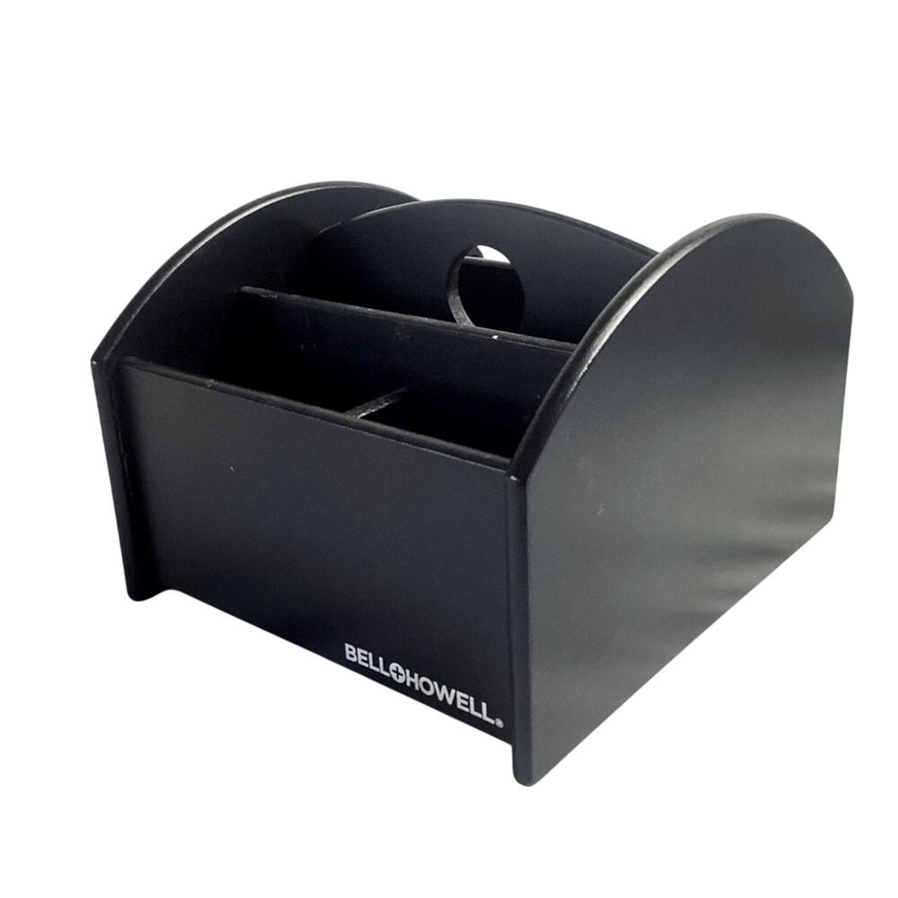 Bell and Howell Wood Desktop Organizer